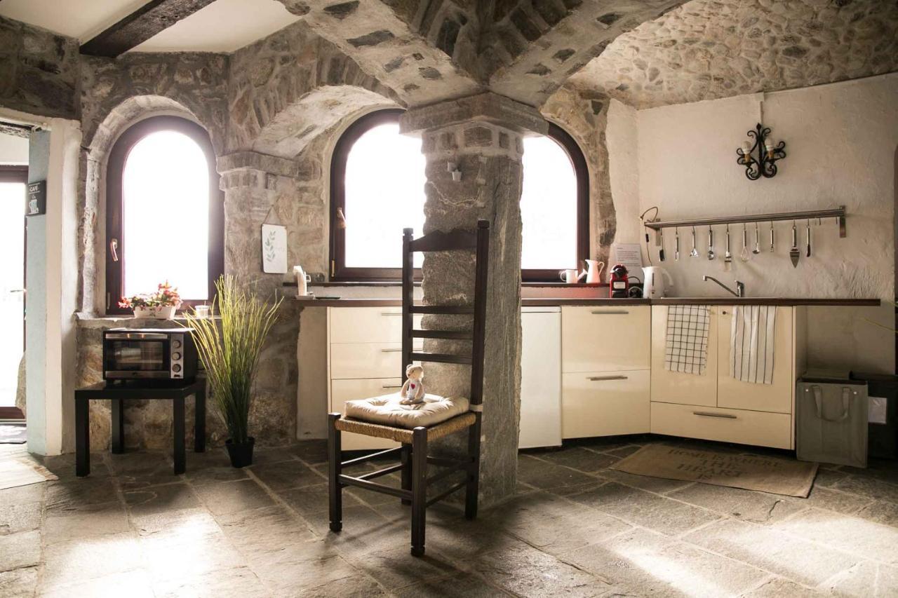 Ferienwohnung Casa Alma Grotto Brione sopra Minusio Exterior foto
