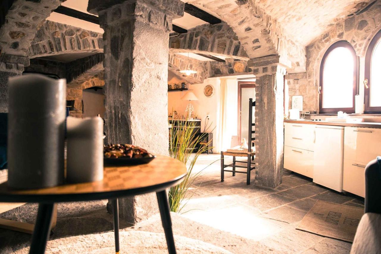 Ferienwohnung Casa Alma Grotto Brione sopra Minusio Exterior foto