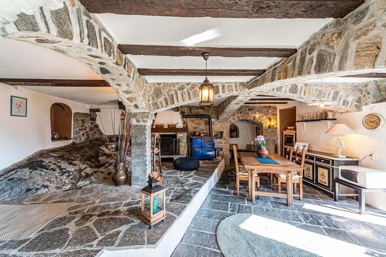 Ferienwohnung Casa Alma Grotto Brione sopra Minusio Exterior foto