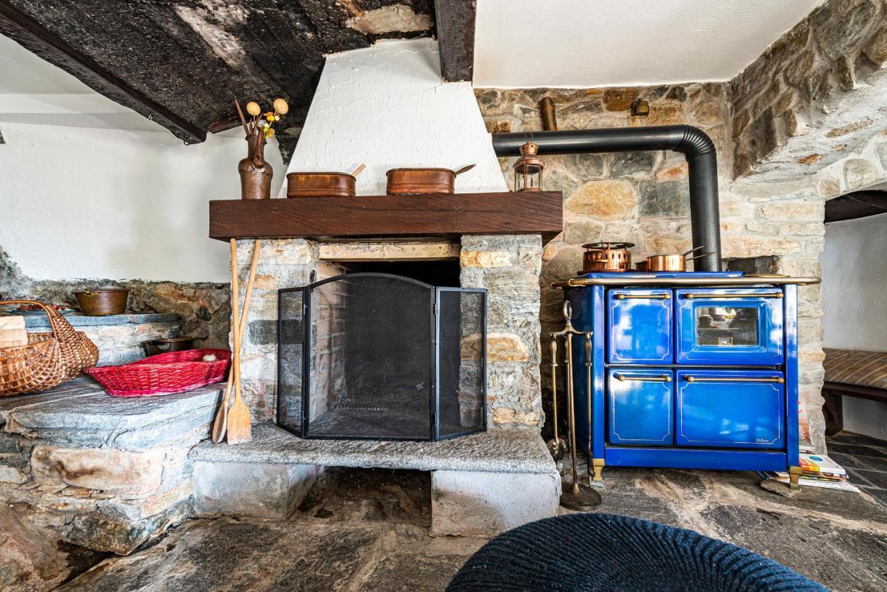Ferienwohnung Casa Alma Grotto Brione sopra Minusio Exterior foto