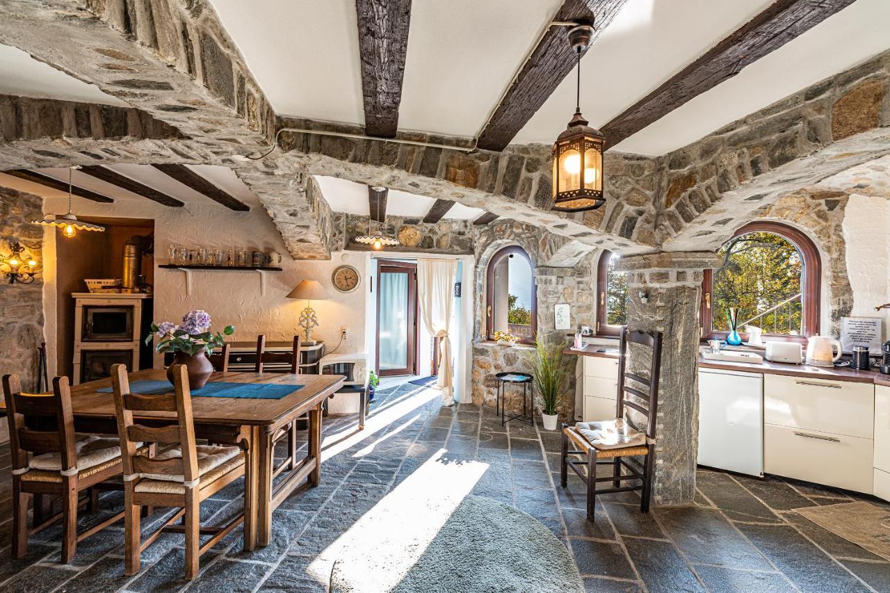 Ferienwohnung Casa Alma Grotto Brione sopra Minusio Exterior foto