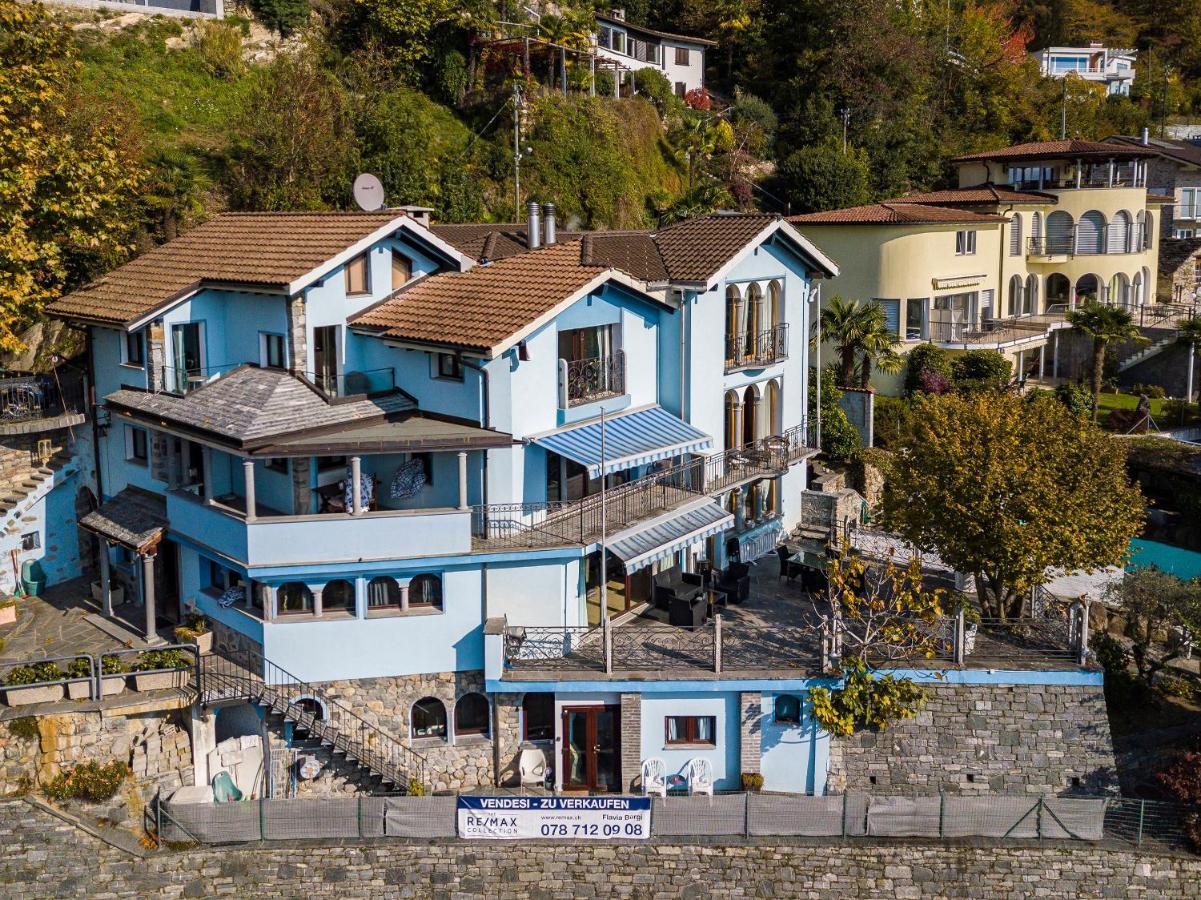 Ferienwohnung Casa Alma Grotto Brione sopra Minusio Exterior foto